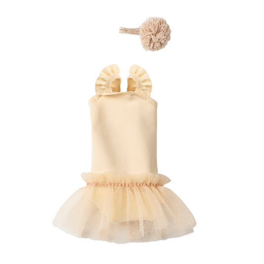 Maileg Ballet Suit And Skirt Cream Size 1