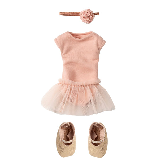 Maileg Ballet Suit And Skirt Rose Size 2