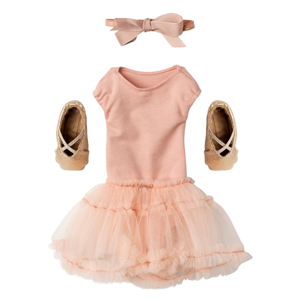 Maileg Ballet Suit And Skirt Rose Size 3