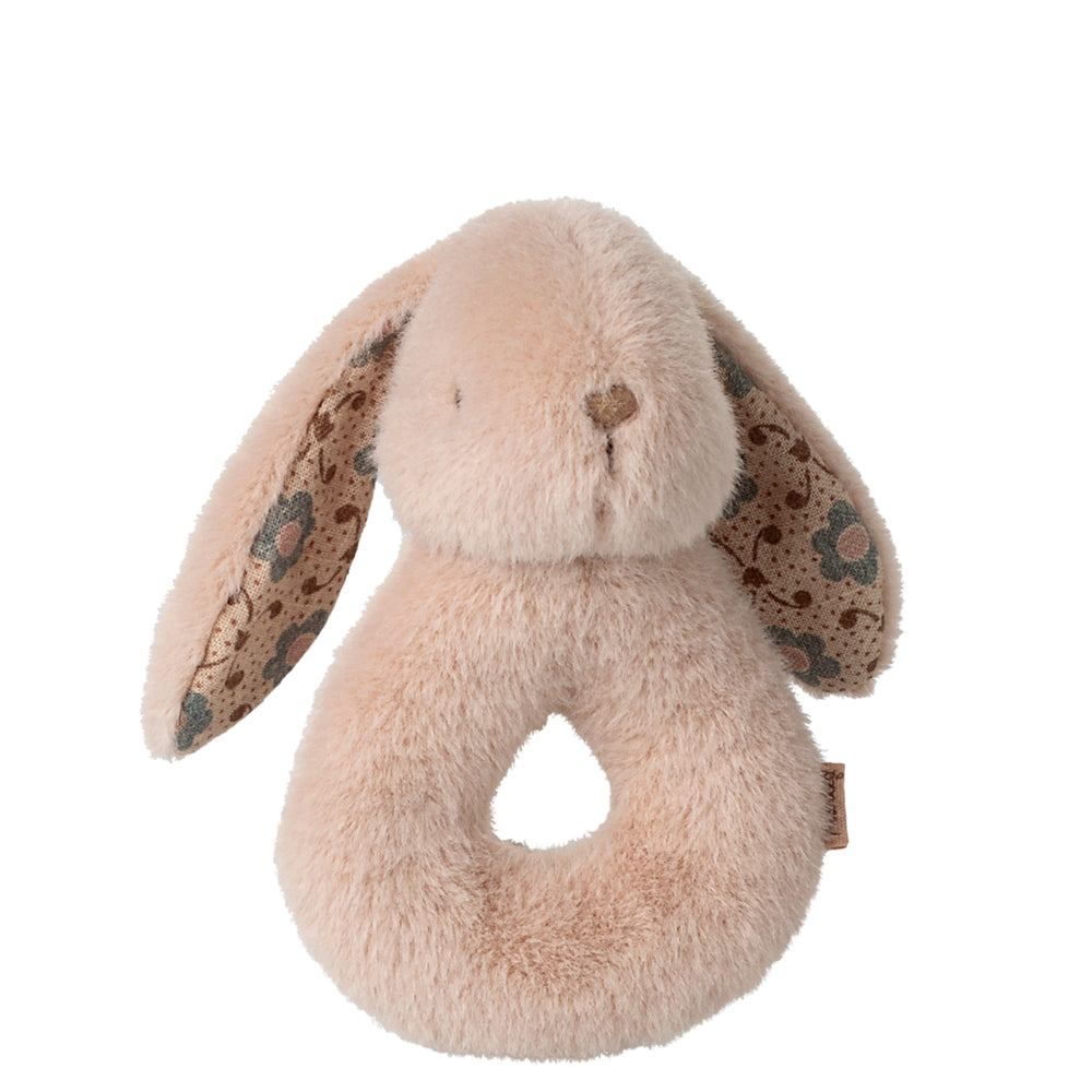 Maileg Bunny Rattle Set Powder