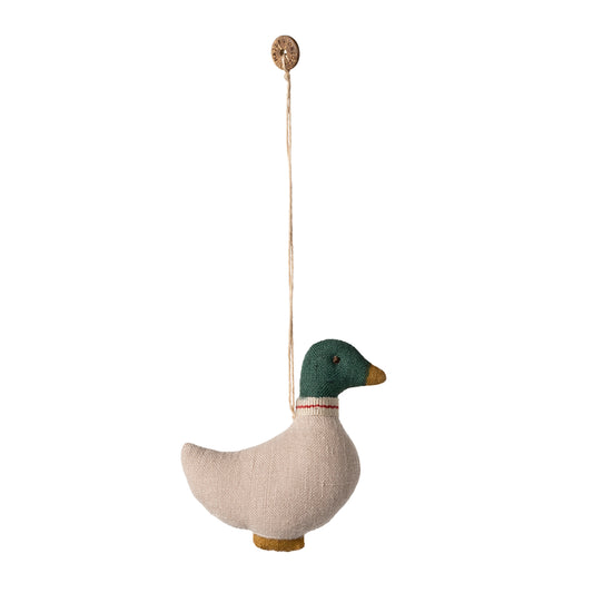 Maileg Duck Ornament Green