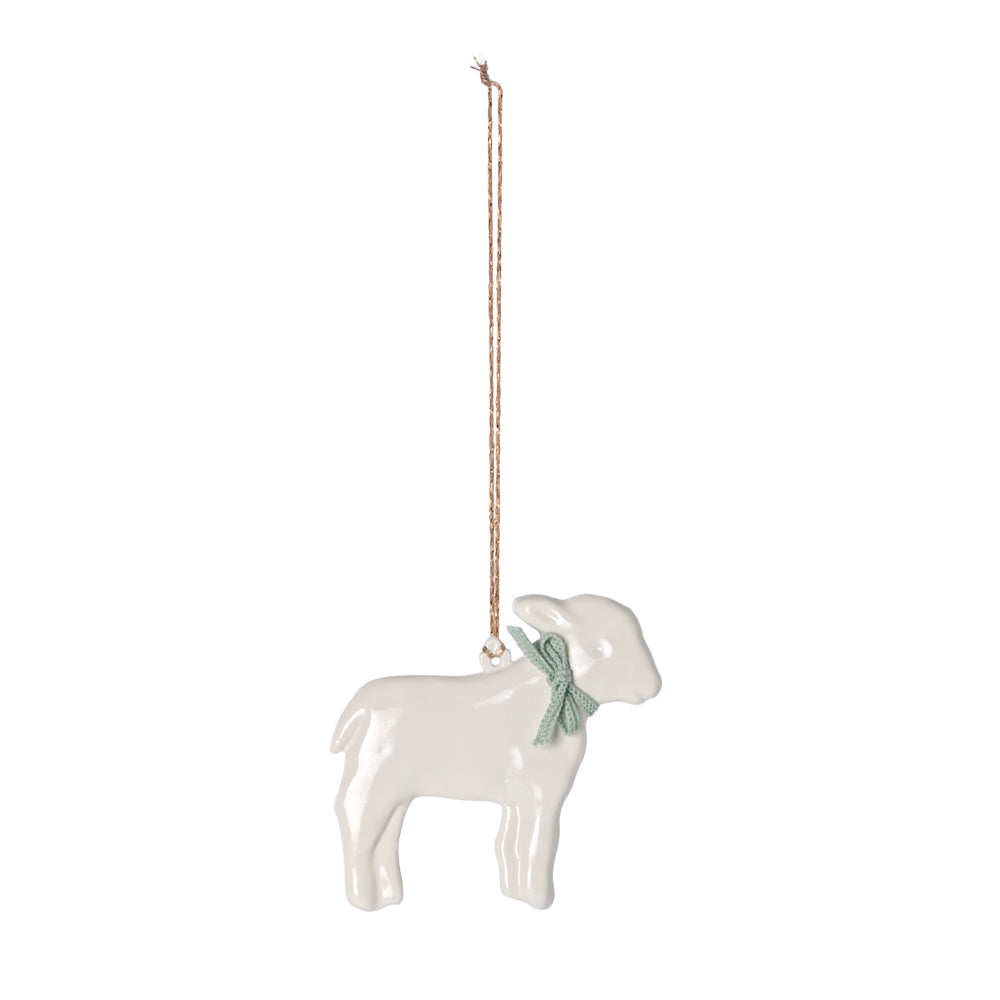 Maileg Metal Ornament Lamb Mint