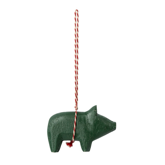 maileg-pig-wooden-ornamentRed