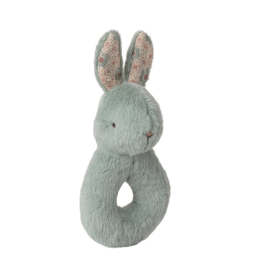 Maileg Rabbit Rattle Set Mint