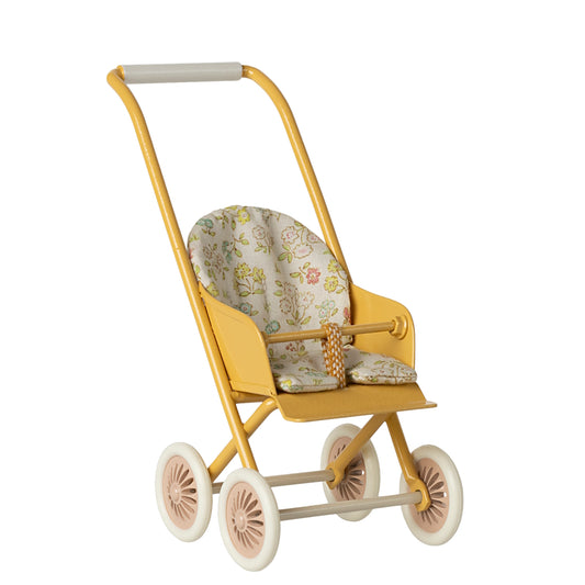 Maileg Stroller Micro Yellow