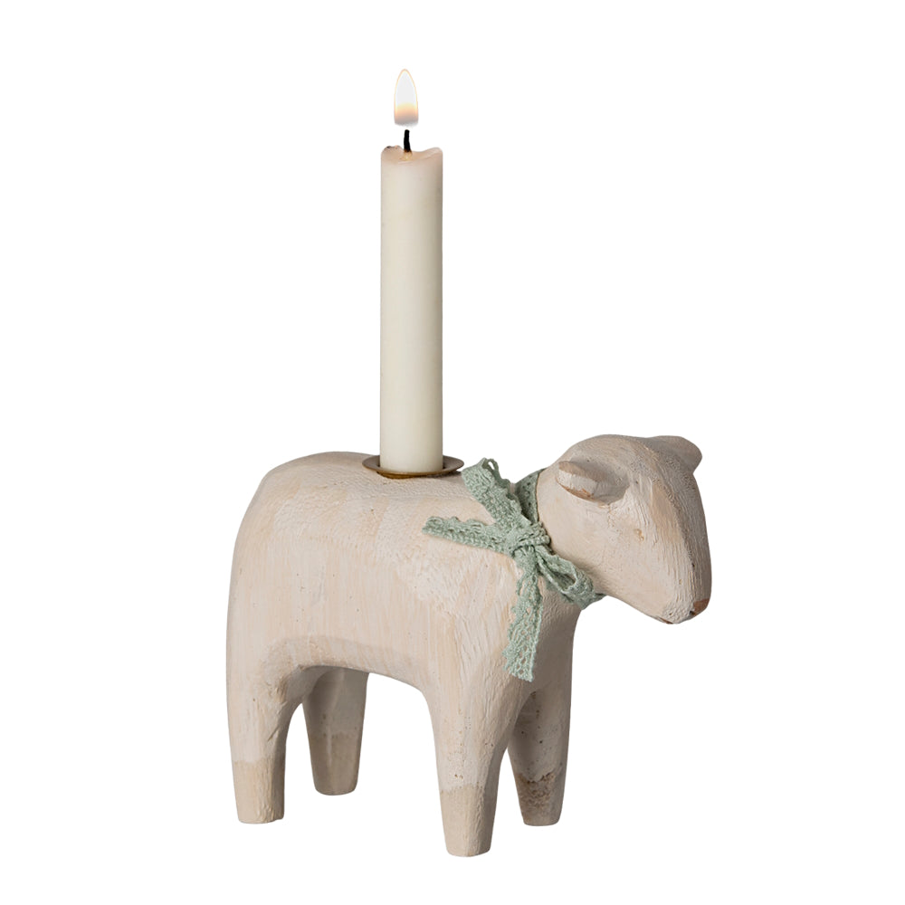 Maileg Candle Holder Lamb mint 2025