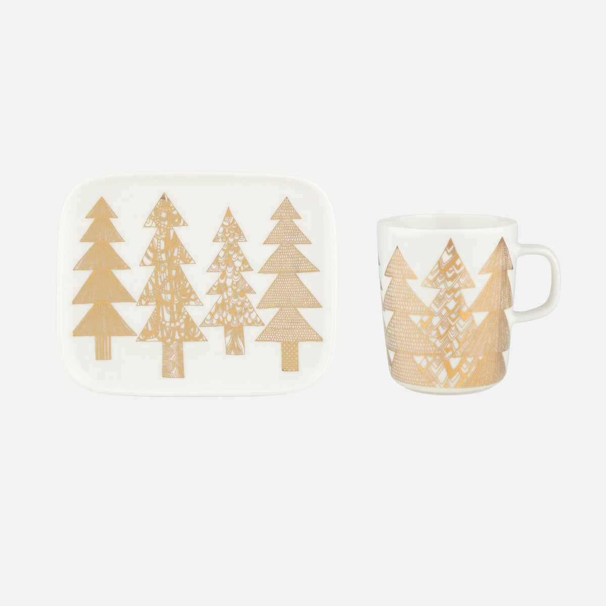 Marimekko Kuusikossa Mug and Plate Set