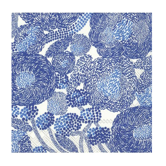 Marimekko-mynsteri-napkin-cream-blue