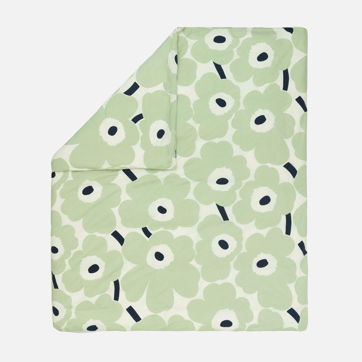 Marimekko-unikko-cotton-duvet-cover-sage-king-size