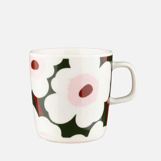 Marimekko Unikko Mug 4dl Dark Green