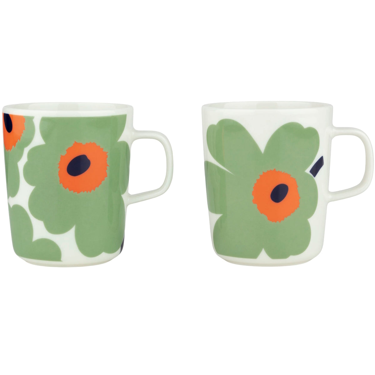 Marimekko Unikko Mug Set Sage 2.5dl 2pk