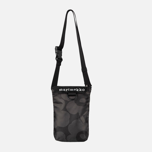 Marimekko Unikko Phone Pocket Bag Dark Grey