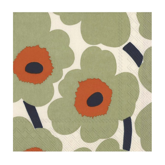 marimekko-unikko-sage-napkin