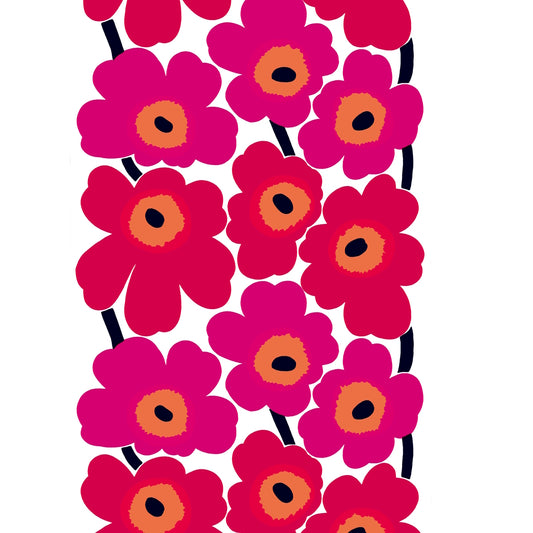 Marimekko-unikko-fabric-red