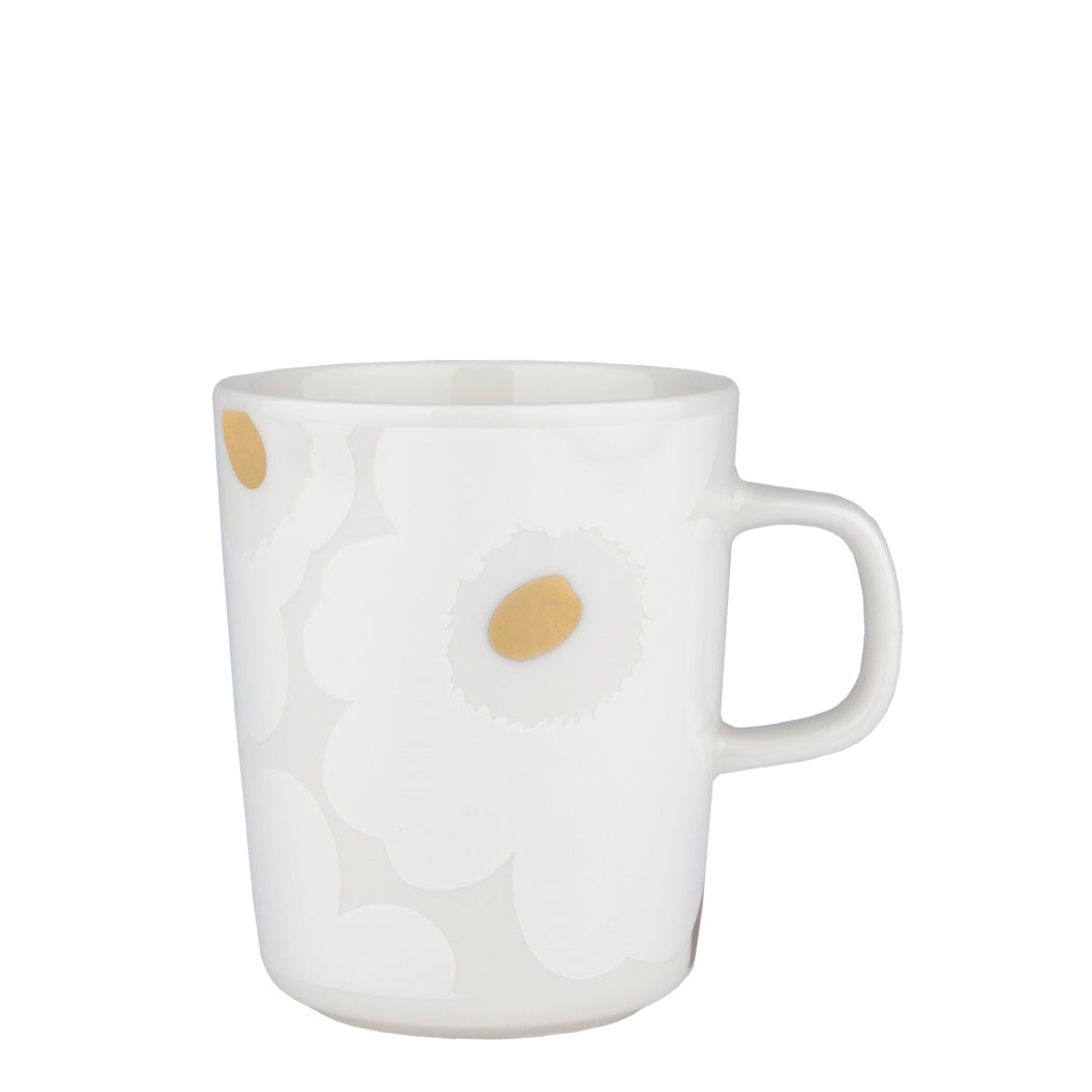 Marimekko-unikko-mug-2-5dl-white-gold