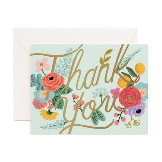 RiflePaperCo-mint-garden-thank-you-card