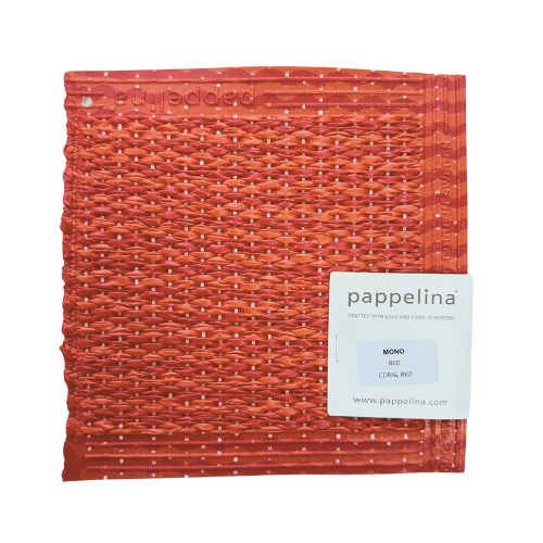 Pappelina-mono-rug-red-60x8560x85