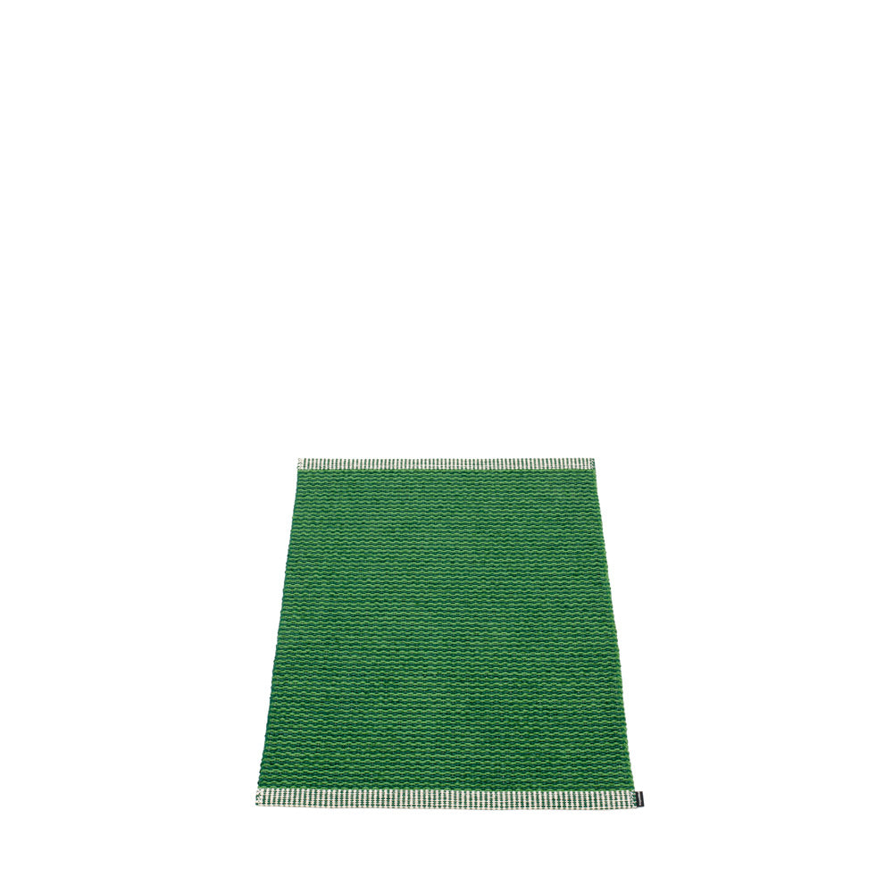 Pappelina-mono-rug-dark-green-60x8560x85