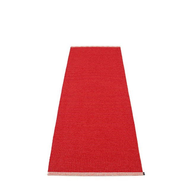 Pappelina-mono-rug-red-60x85140x200