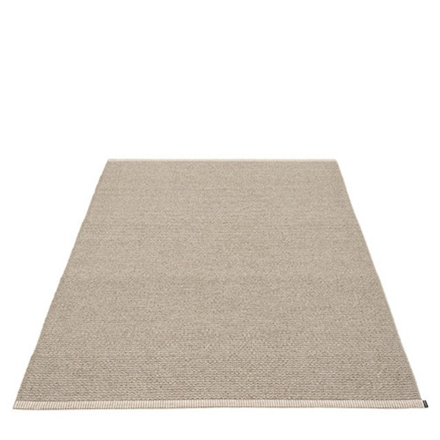 Pappelina-mono-rug-dark-linen70x300