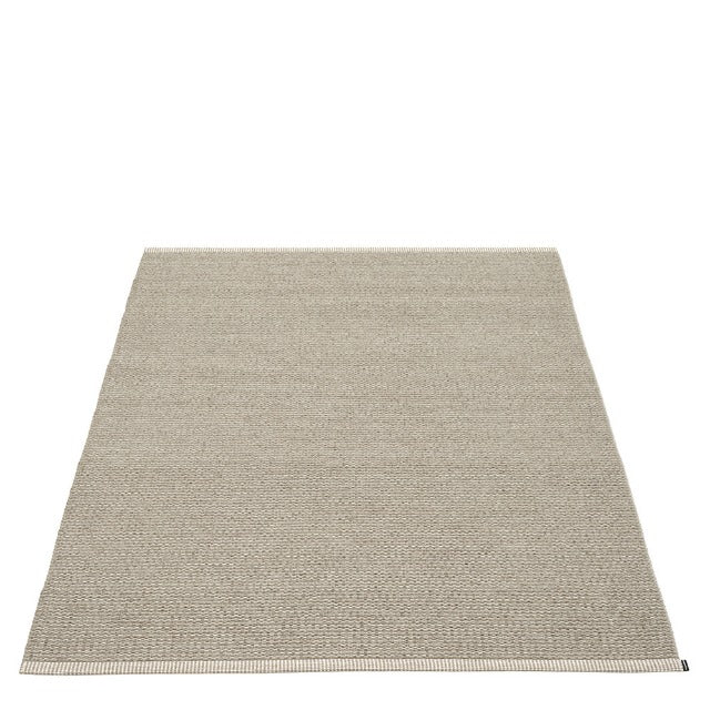 Pappelina-mono-rug-dark-linen85x160