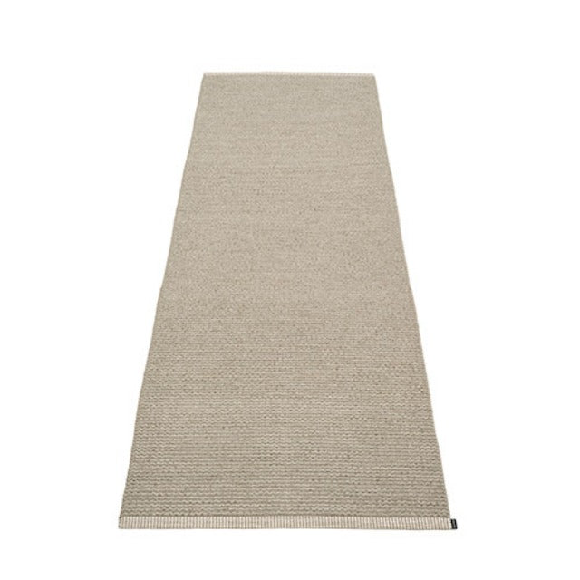 Pappelina-mono-rug-dark-linen180x300