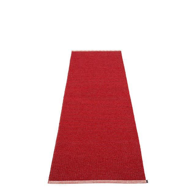 Pappelina-mono-rug-dark-red180x220