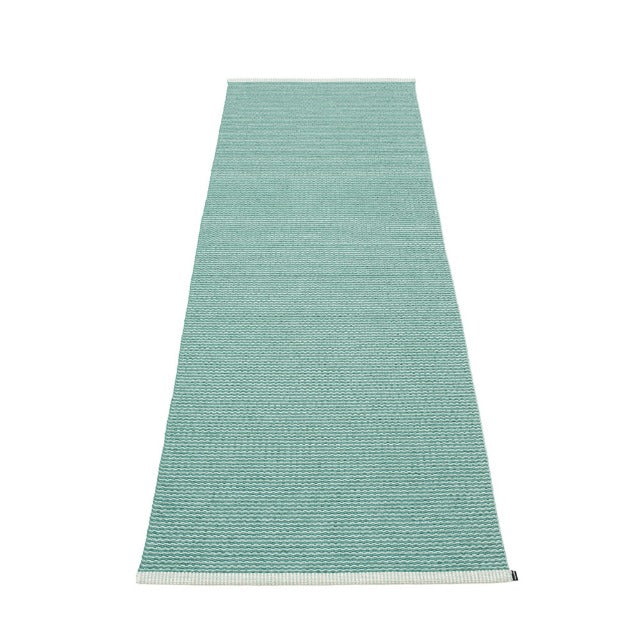 Pappelina Rug Mono Jade-Pale Turquoise