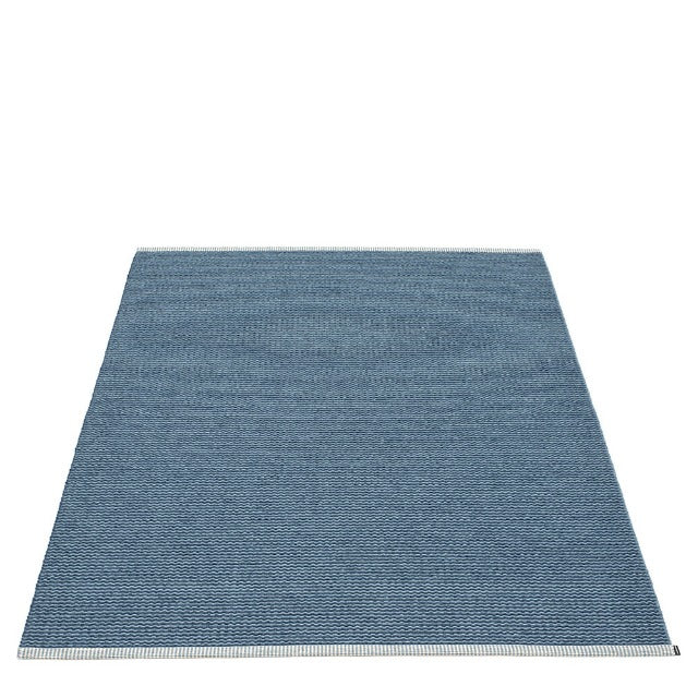 Pappelina-mono-rug-ocean-blue85x260