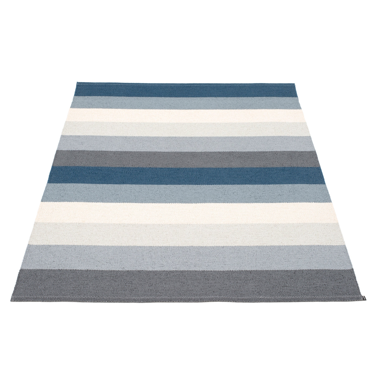 Pappelina Rug Molly Ocean Grey