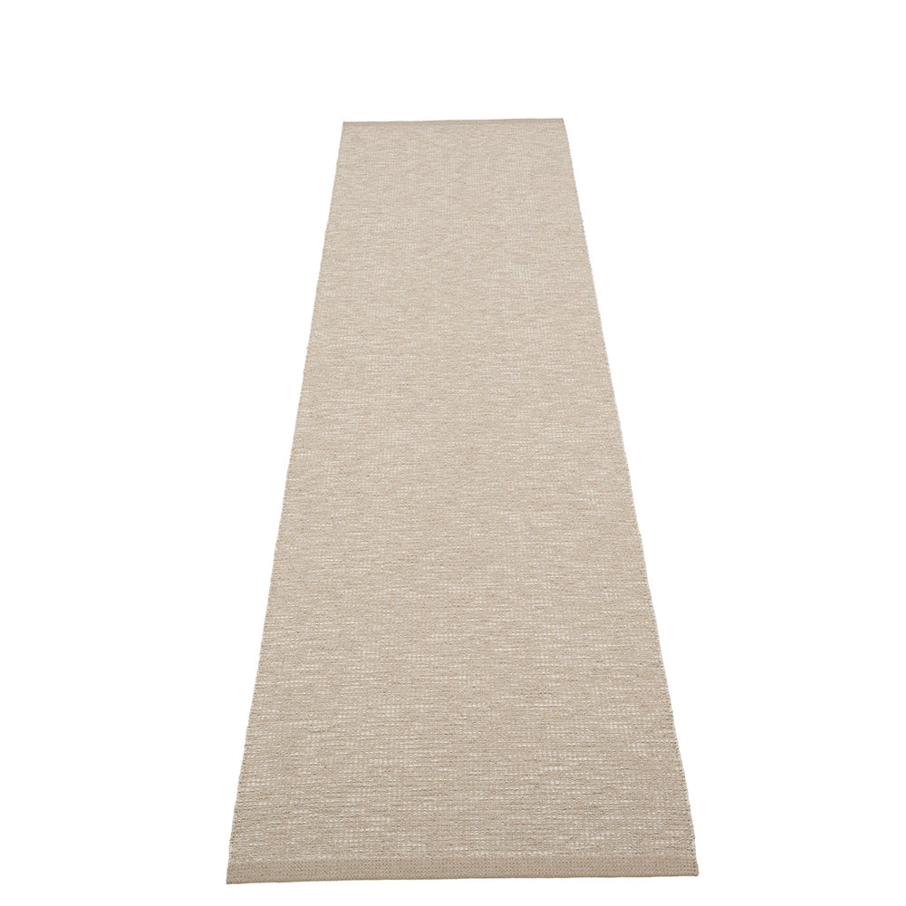 Pappelina Sam Rug Dark Linen