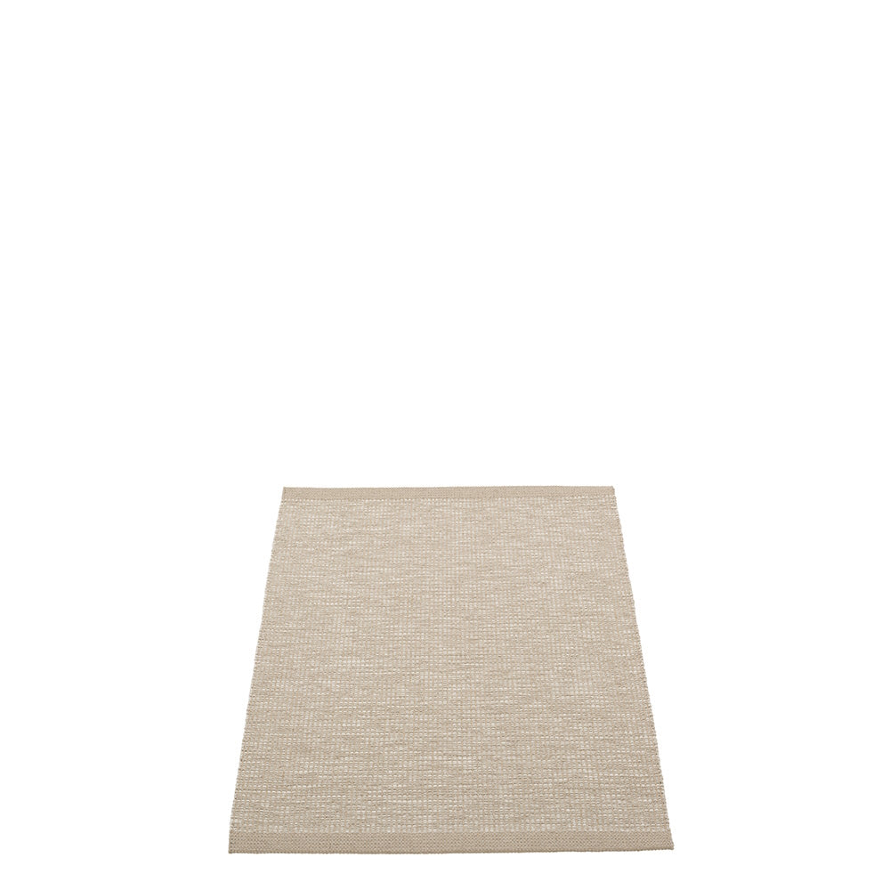 Pappelina Sam Rug Dark Linen