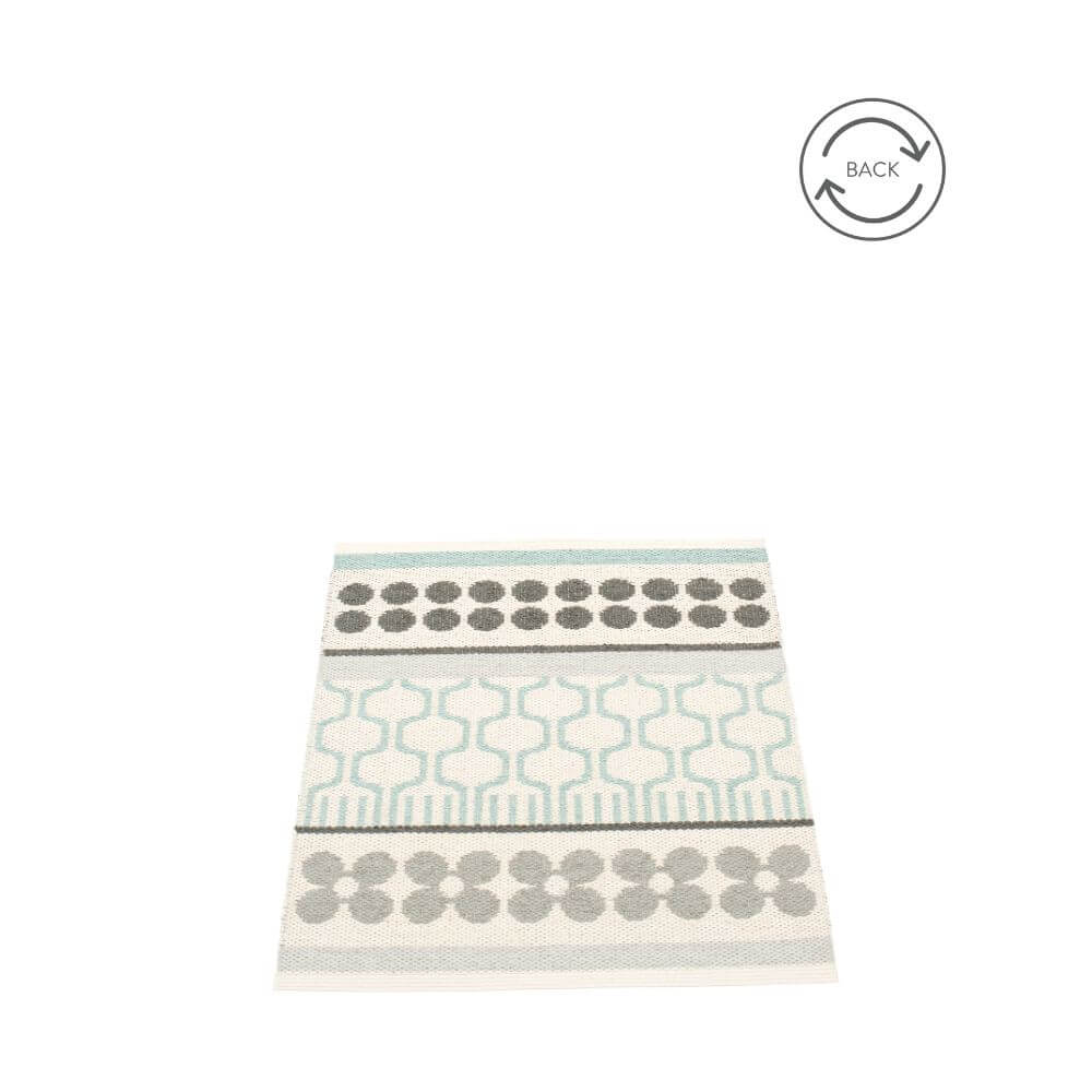 Pappelina_Rug_Asta_Turquoise_Reverse