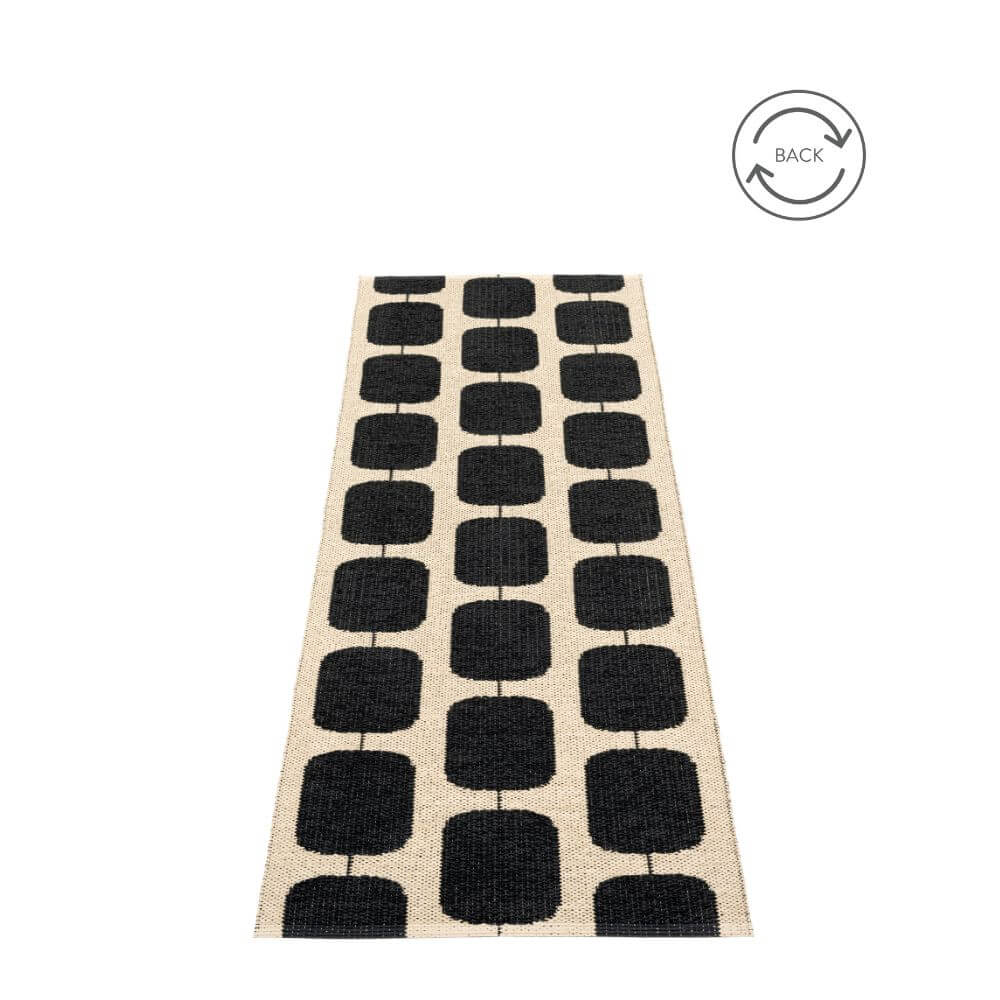 Pappelina Rug Sten Black