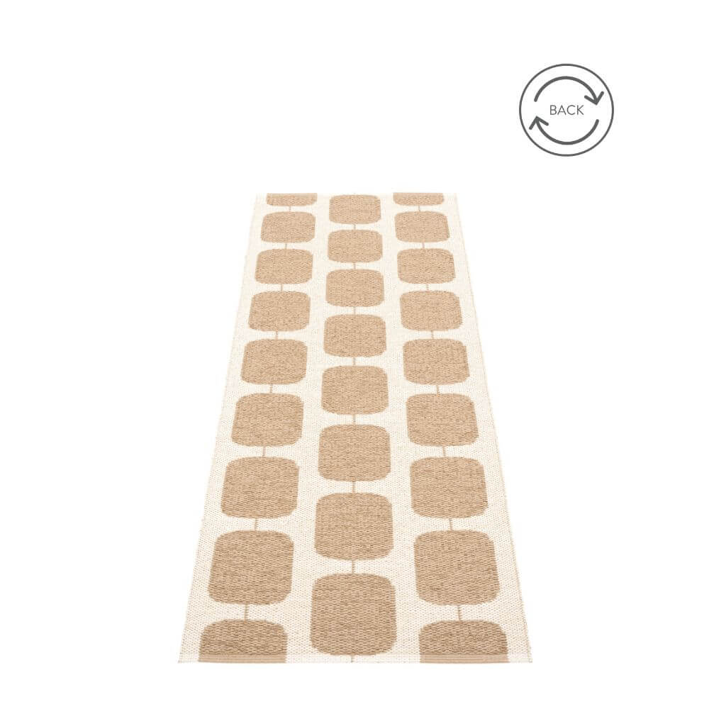 Pappelina_Rug_Sten_Light_Nougat_Reverse