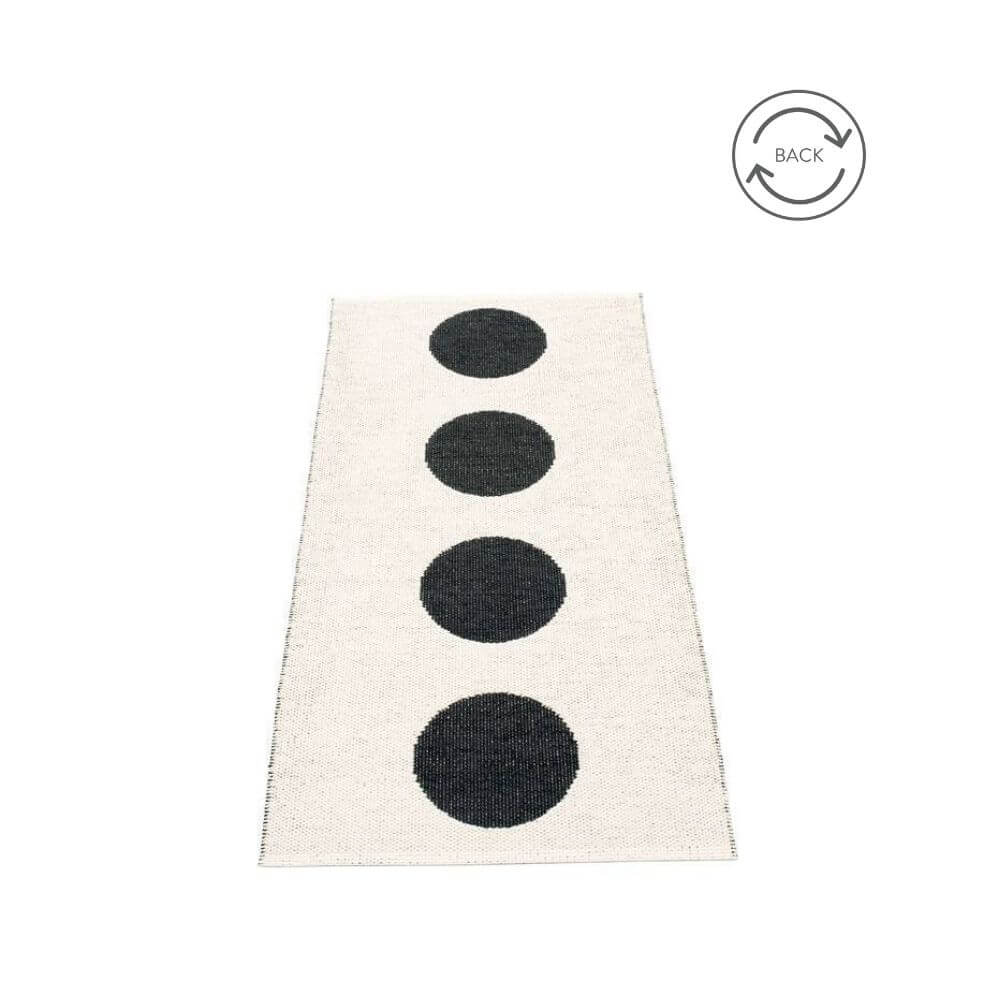 Pappelina_Rug_Vera_Black_Reverse