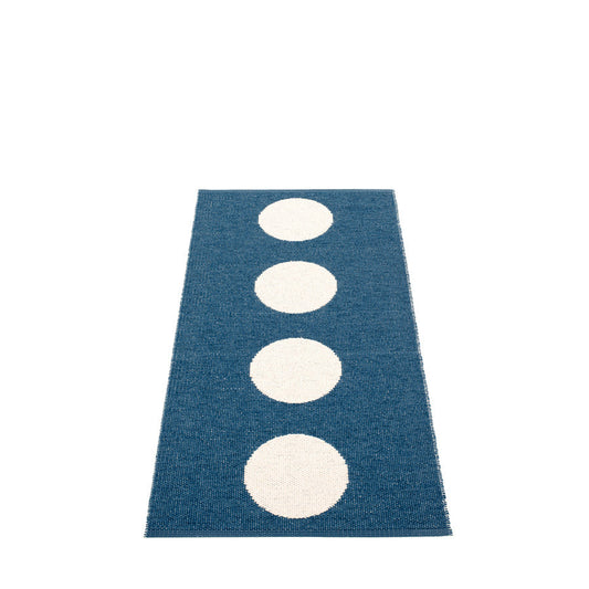 Pappelina Rug Vera Ocean Blue