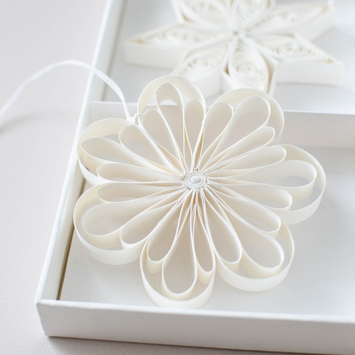 Quilling Paper Star Ornaments 10cm 3pcs