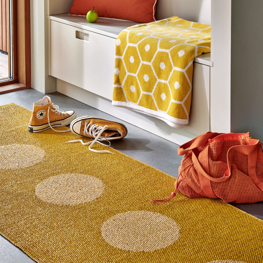 Pappelina Rug Vera Pop Mustard