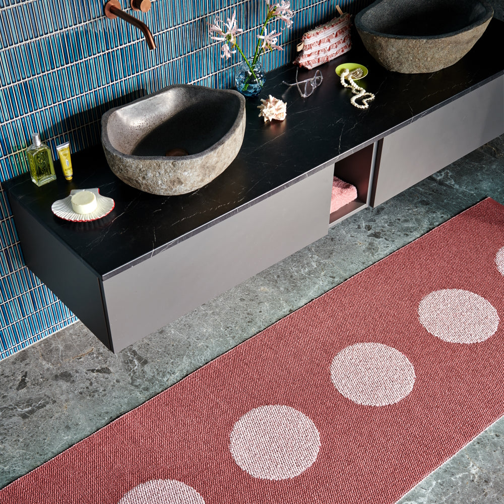 Pappelina Rug Vera Pop Blush