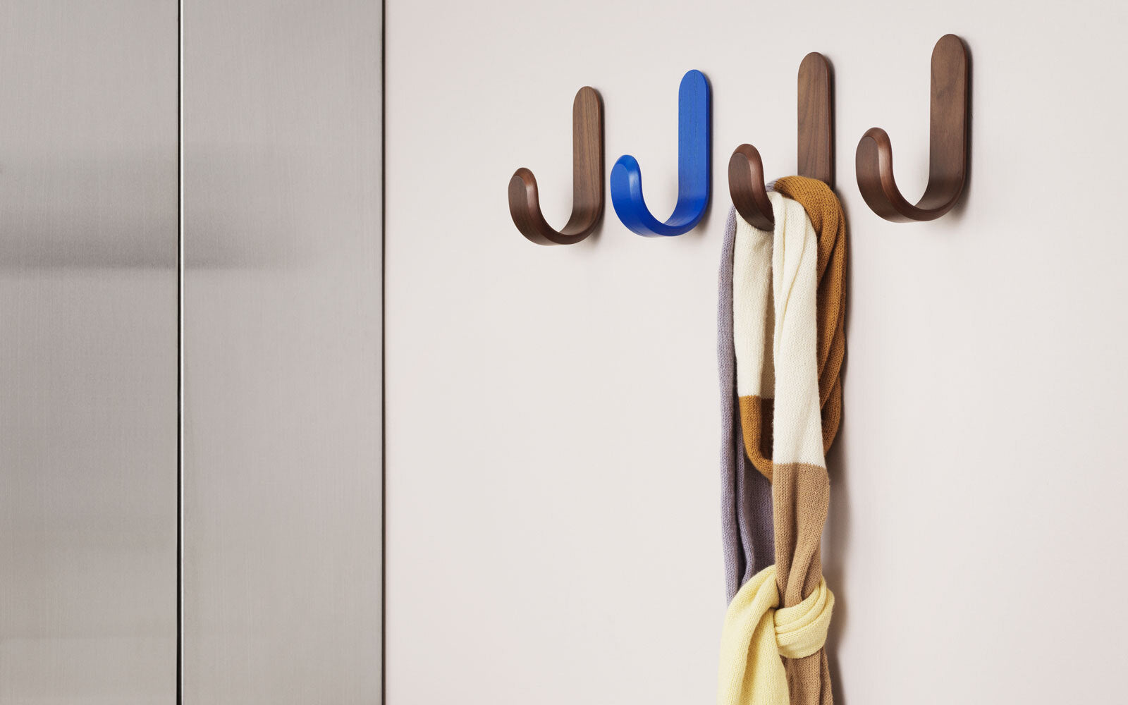 Curved deals wall hooks