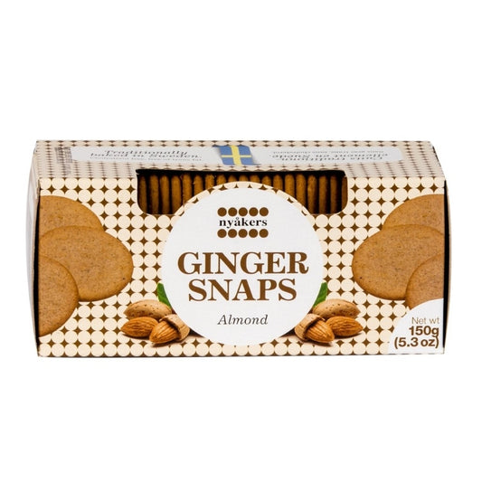 Ginger Almond Snaps 150g