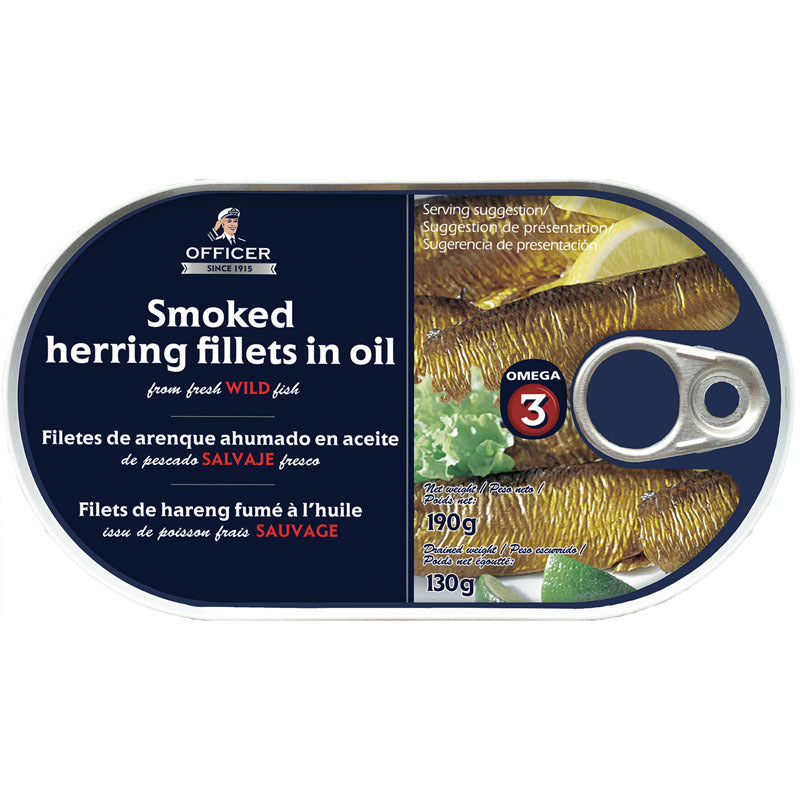 Smoked Herring Fillets 190g