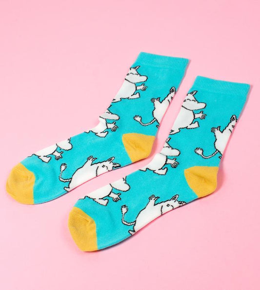 Moomin Socks Ladies Turquoise