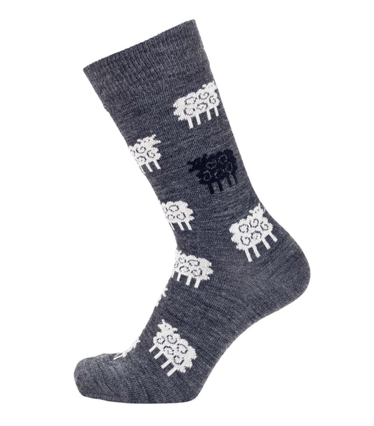 Sheep Wool Socks anthracite 35-39