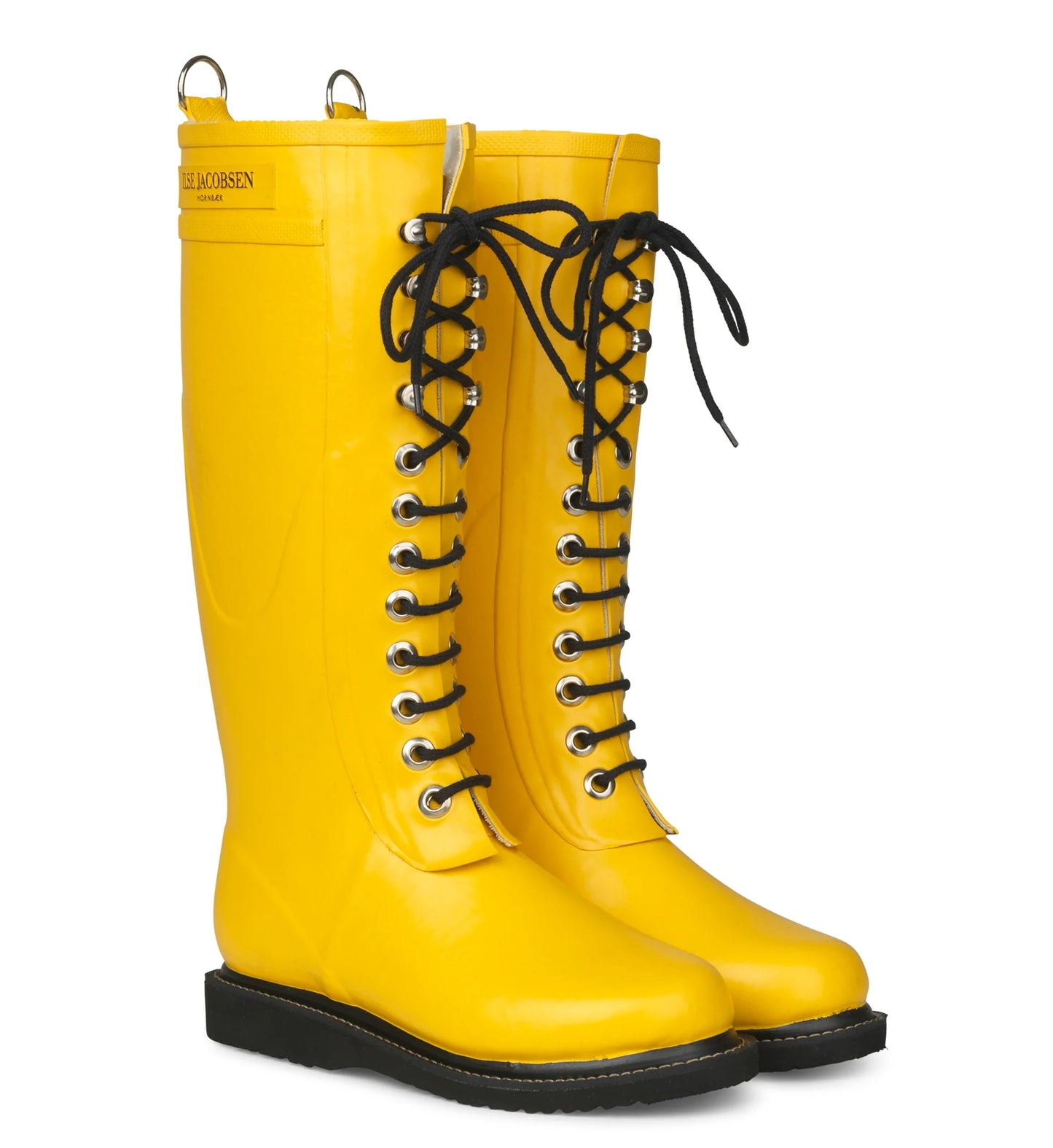 Long Lace Boots yellow