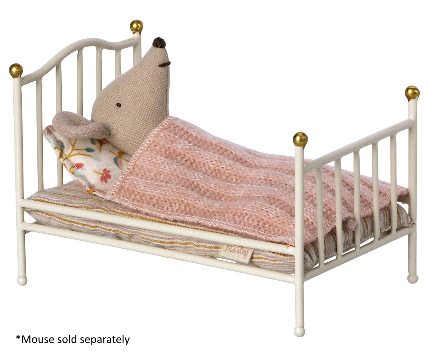 Mouse Vintage Bed off-white