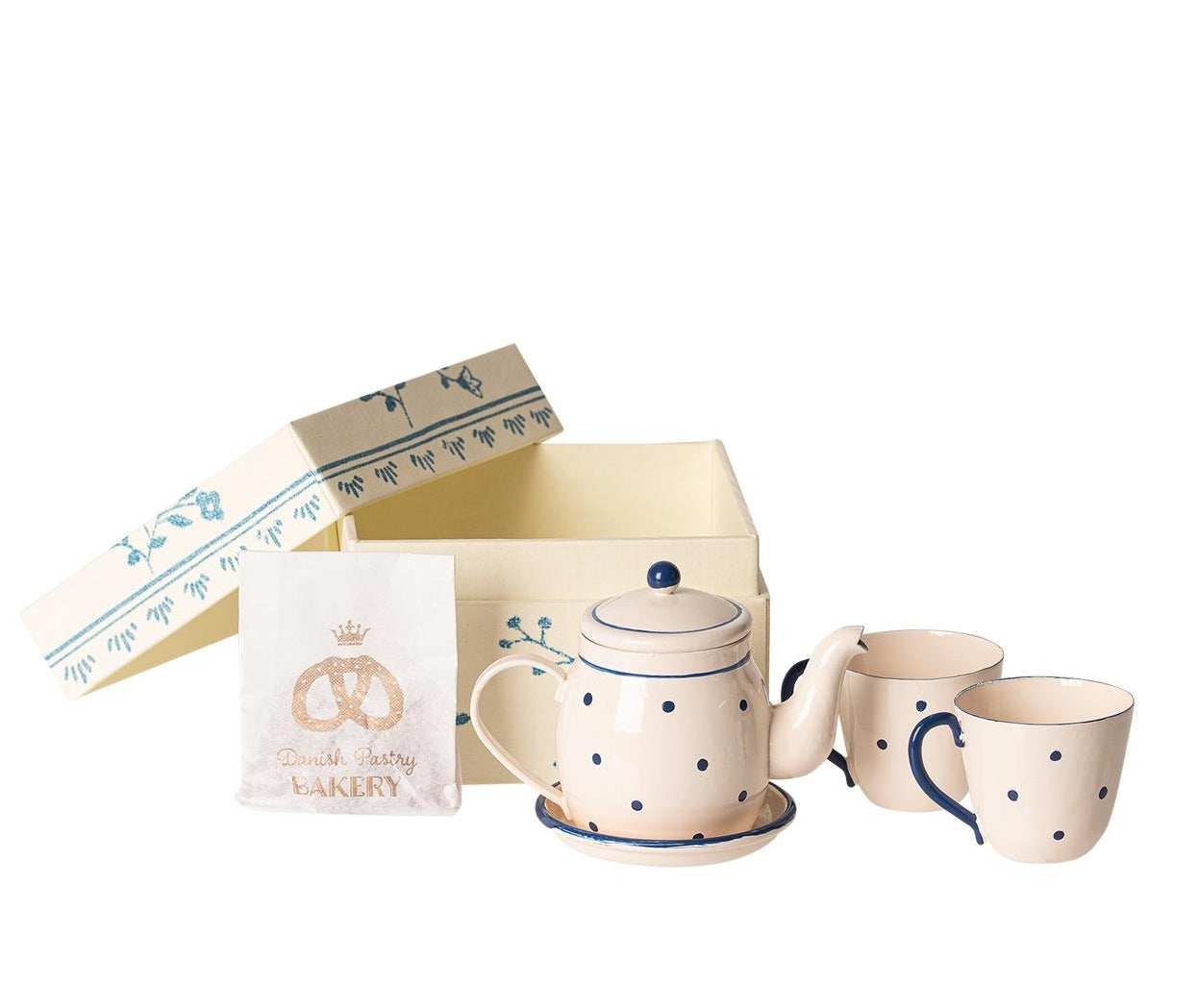 Maileg Miniature Tea & Biscuits Set