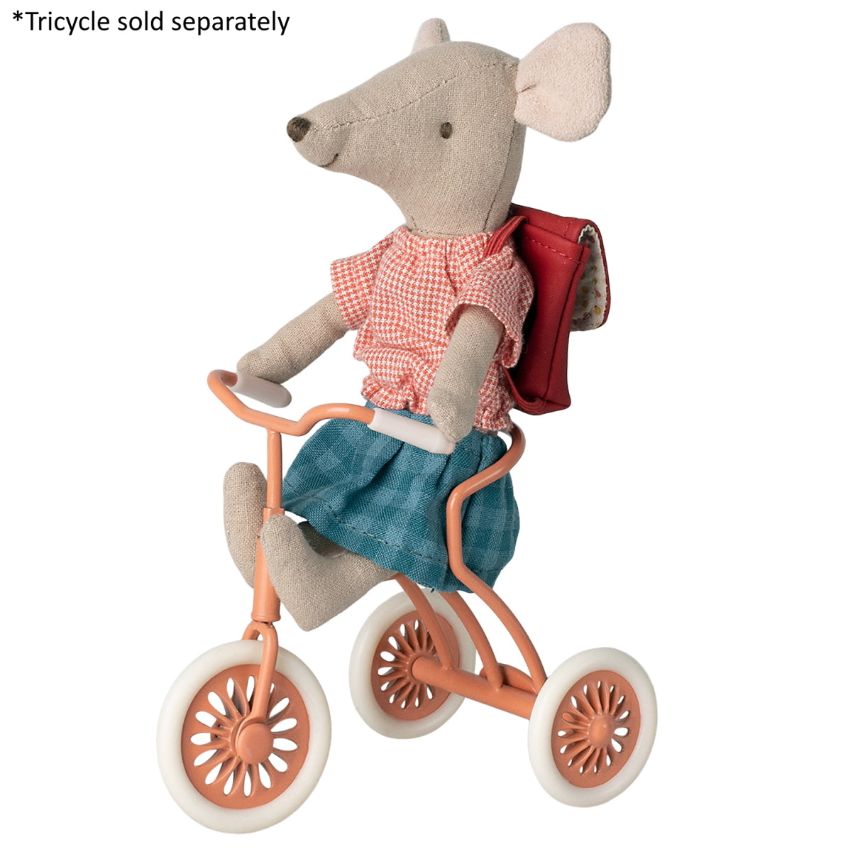 Mouse Tricycle Big Sister with Bag red