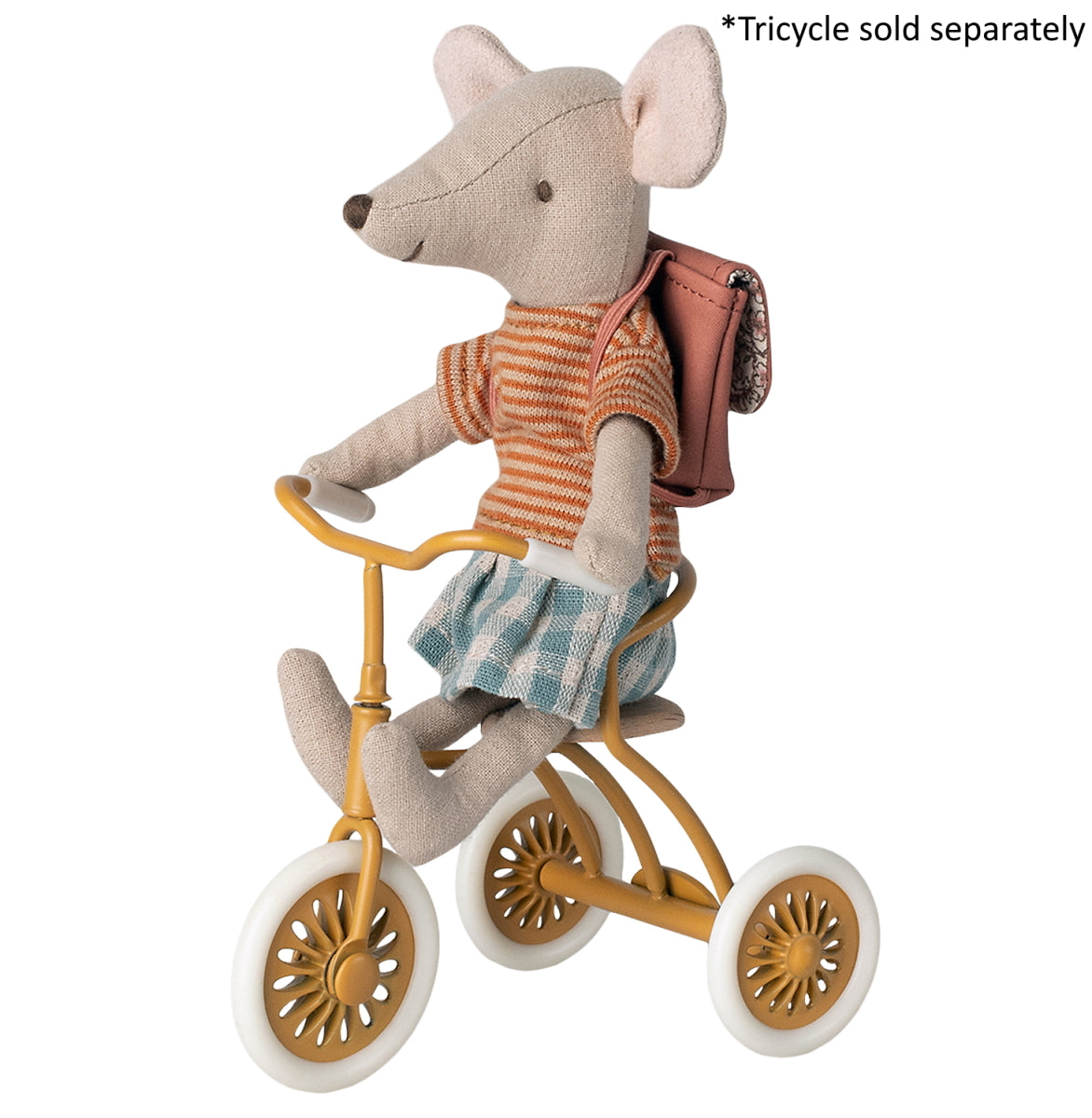 Mouse Tricycle Big Sister with Bag rose